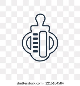 Feeder vector outline icon isolated on transparent background, high quality linear Feeder transparency concept can be used web and mobile