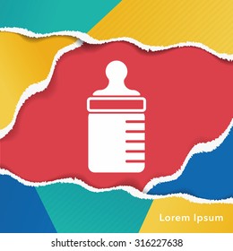 Feeding bottle icon