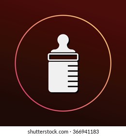 Feeding bottle icon