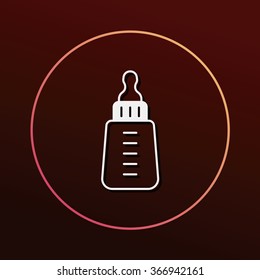 Feeding bottle icon