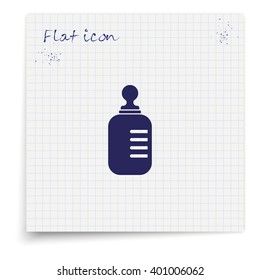 Feeding bottle icon.