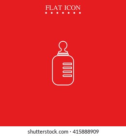 Feeding bottle icon.