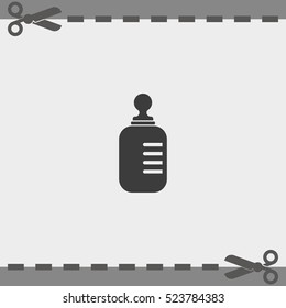 Feeding bottle icon.