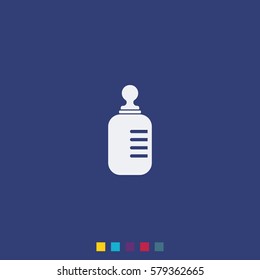 Feeding bottle icon.