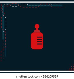 Feeding bottle icon.