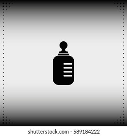 Feeding bottle icon.