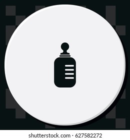 Feeding bottle icon.