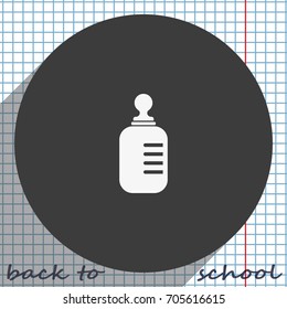 Feeding bottle icon.