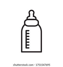 Feeding Bottle  Icon Design Vector Template