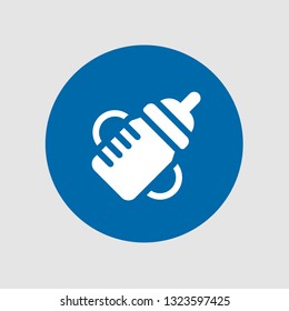  Feeding bottle icon. Editable  Feeding bottle icon for web or mobile.