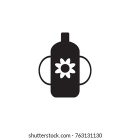 feeding bottle icon. Toy element icon. Premium quality graphic design icon. Baby Signs, outline symbols collection icon for websites, web design, mobile app on white background
