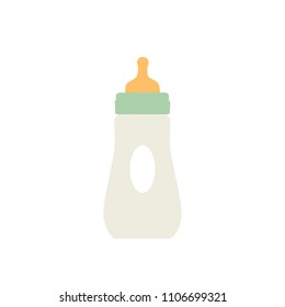 Feeding bottle icon, vector illustration design. Baby collection.