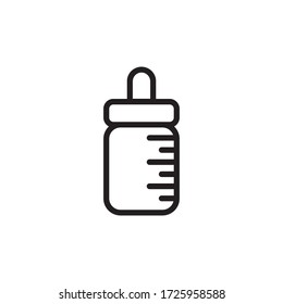 Feeding Bottle Icon Vector Illustration