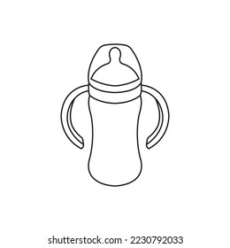 Feeding Bottle Icon Vector Illustration design
