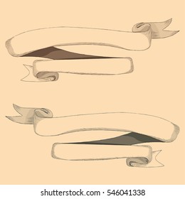 Feeds for writing the names of the text, made linear with shading