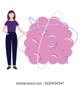 Feel mind calm Vector illustration which can easily modify or edit which can easily modify or edit

