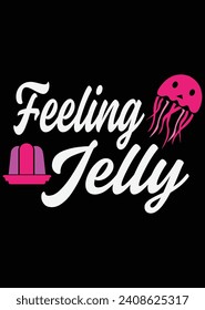 
Feeling Jelly eps cut file for cutting machine