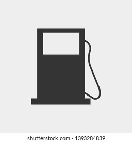 Feeling station flat vector icon 