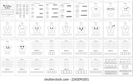 Feelings  Emotions Worksheets  For Preschoolers
