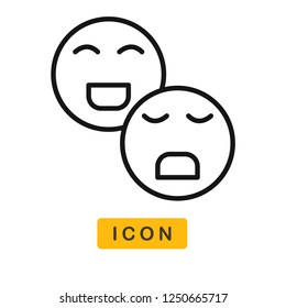 Feelings vector icon