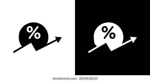 Fees Increase icon concept, vector illustration