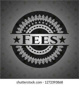 Fees realistic dark emblem
