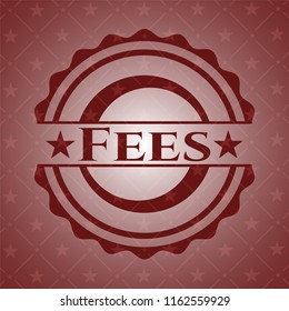 Fees red emblem