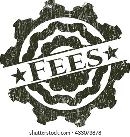 Marca de textura grunge de caucho