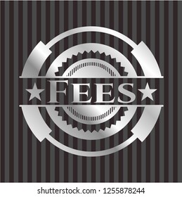Fees silver emblem or badge