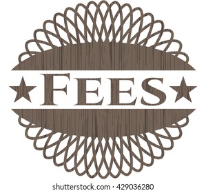 Fees wood emblem. Retro