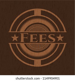 Fees wooden emblem
