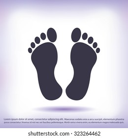 feet icon