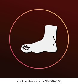 feet icon