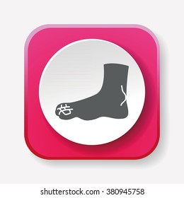 feet icon