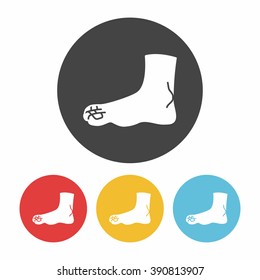 feet icon