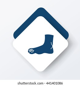 feet icon