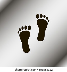 Feet Icon.