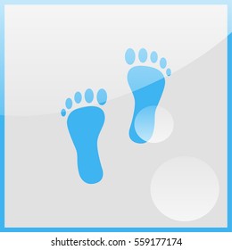 Feet Icon.