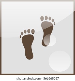 Feet Icon.