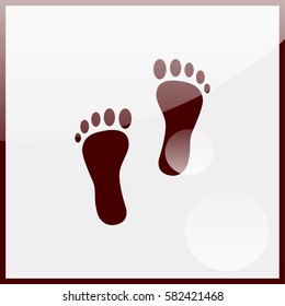 Feet Icon.