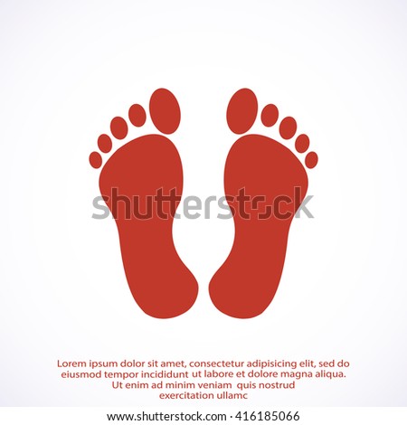 feet icon