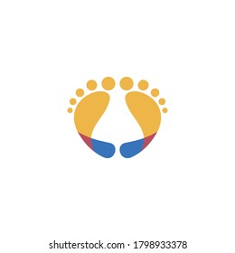 Feet icon vector illustration design