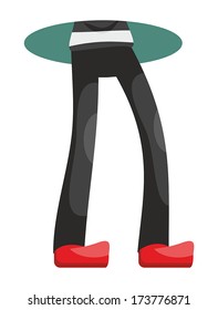 feet mime