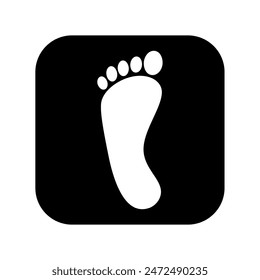 feet of people icon. Vector image