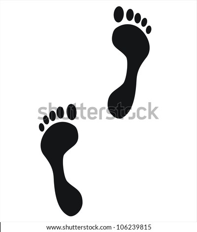 Feet prints