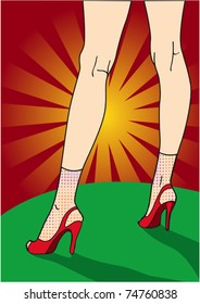 feet in shoes