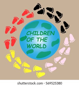 Feet  vector