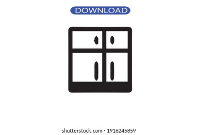 fefrigenerator icon or logo isolated sign symbol vector illustration - high quality black style vector icons.
