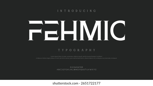 Fehmic calligraphy alphabet small lettering a to z font family