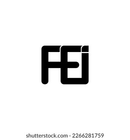 FEI initial letter monogram logo